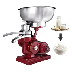 300 LPH Manual and Electric Milk Cream Separator With 0.5 HP Motor, MS Bowl, 35L Tank Capacity